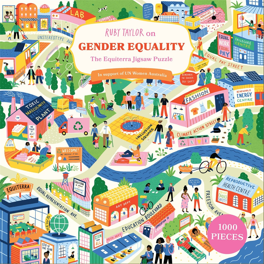 Ruby Taylor on Gender Equality - 1000 piece puzzle