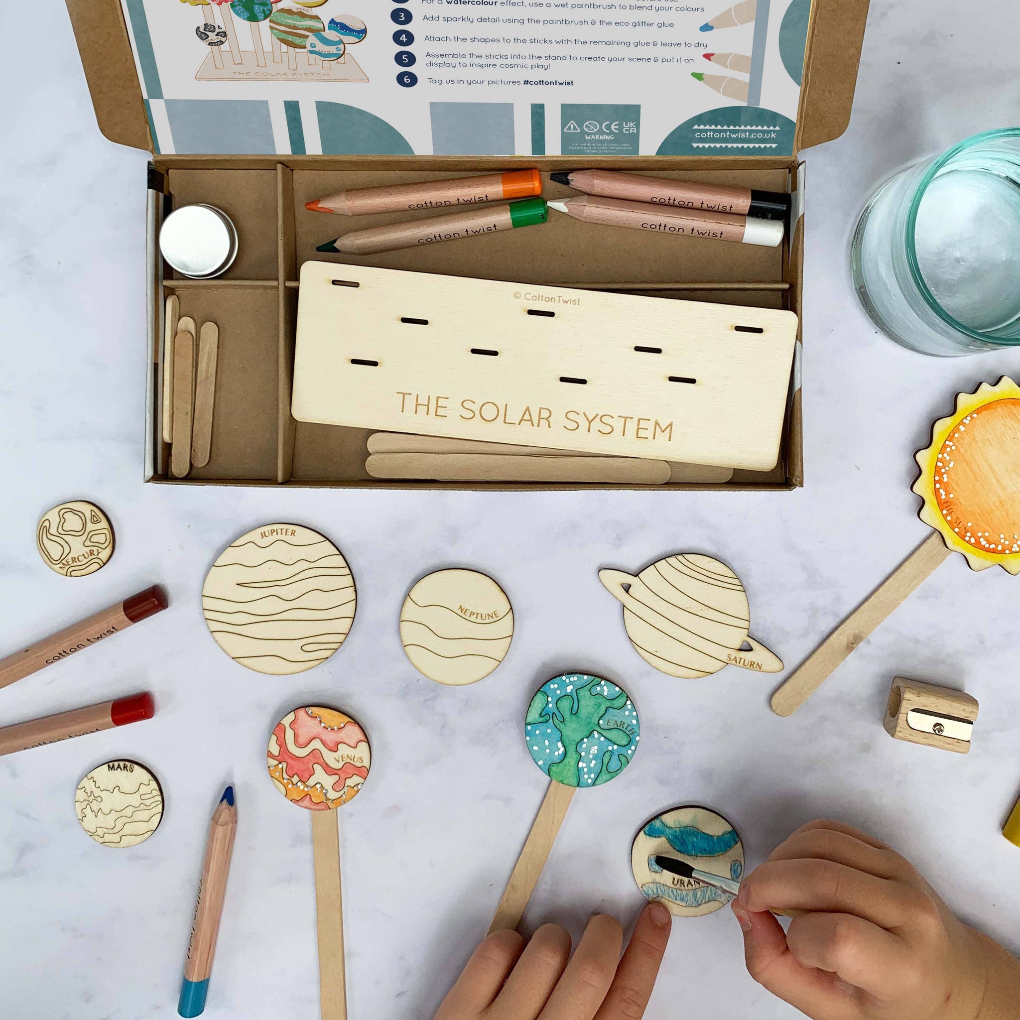 Yarn Solar System Cotton Twist - Solar System Craft Kit β Holland Road Yarn Company