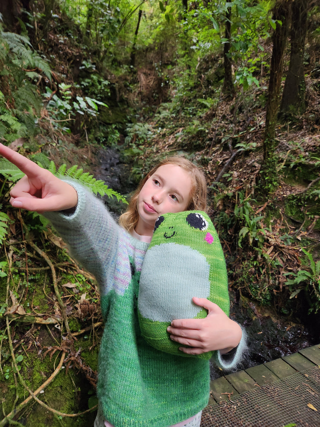 Just a kid who loves frogs - Squish Kit