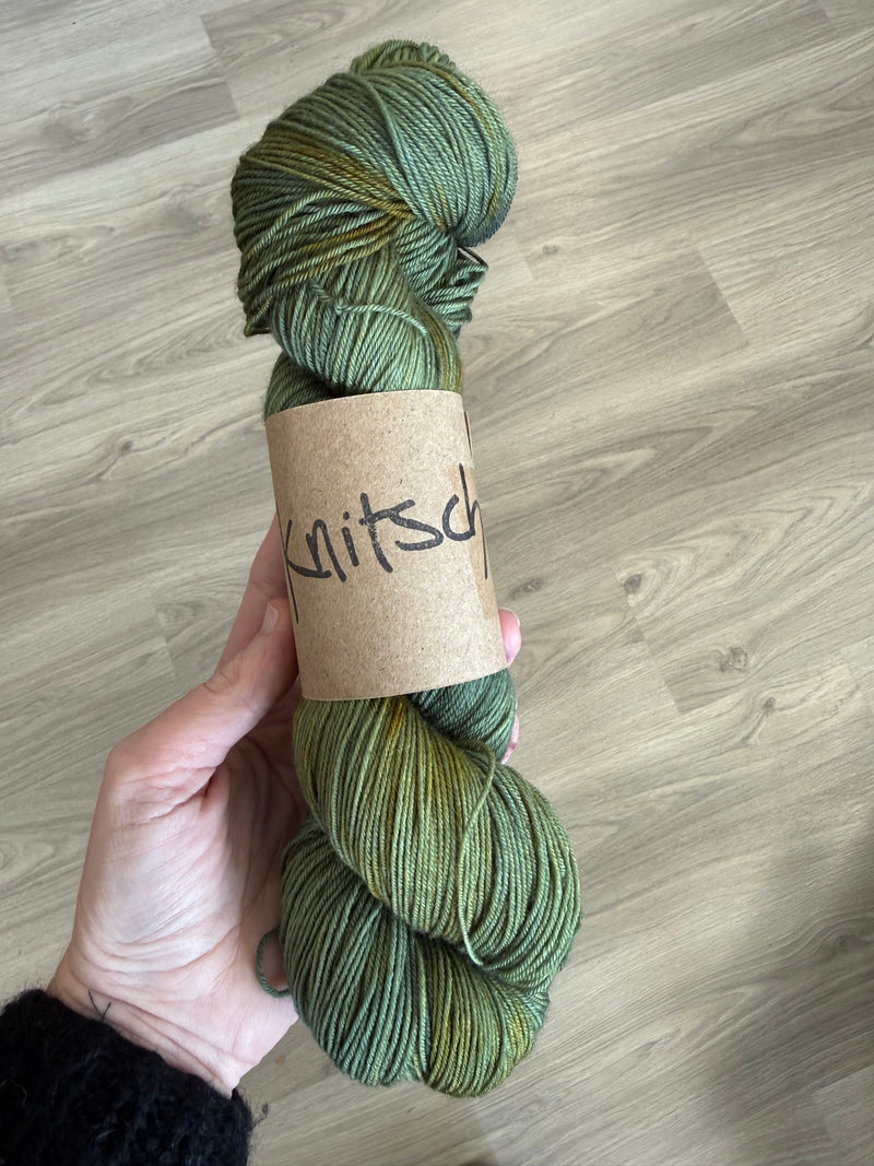Knitsch Yarns Merino 4ply - Olive Grove