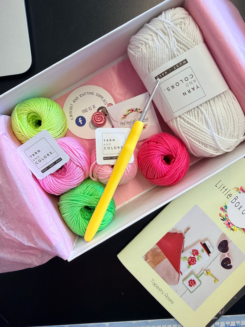 Amanda Bloom's Little Box of Crochet - Tapestry Roses