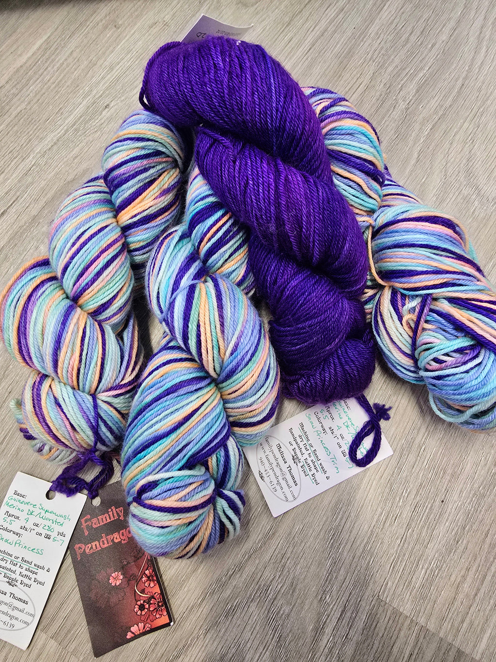 Family Pendragon DK Set - Snow Princess and Trim -  Re-loved