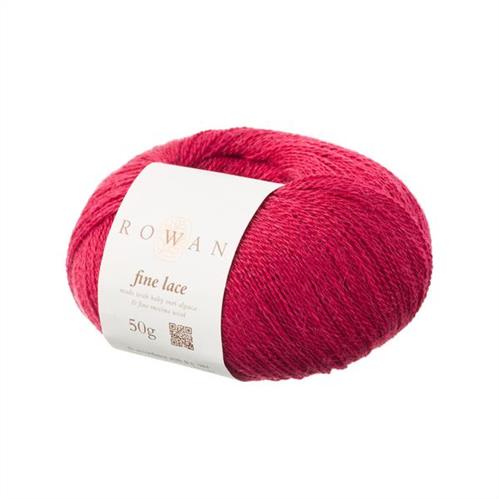 Re- loved - Rowan Fine Lace - Ruby
