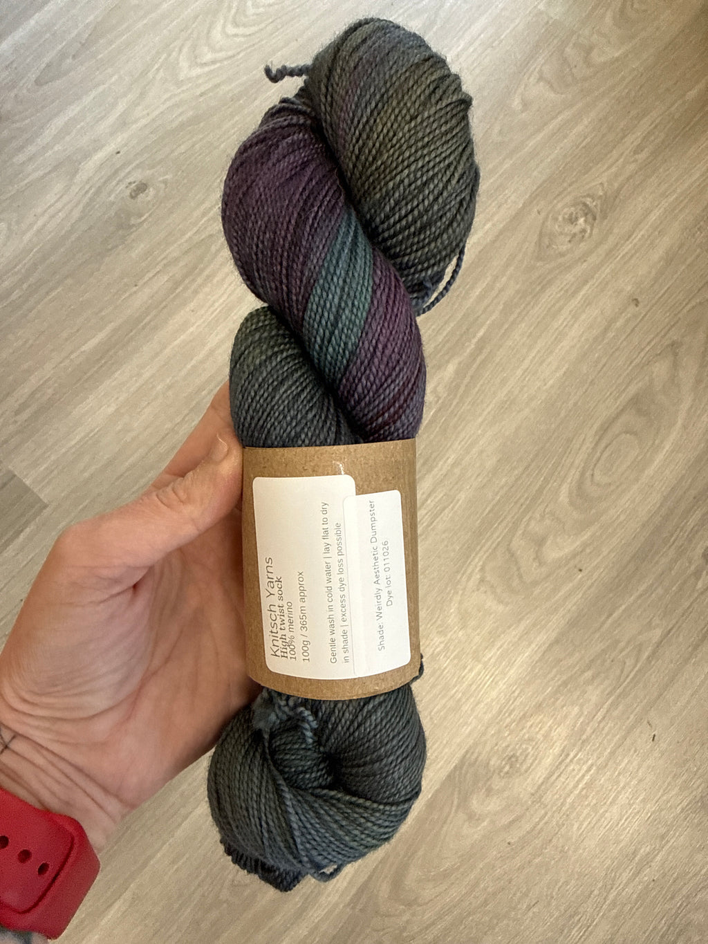 Knitsch Yarns High Twist Sock - Aesthetically Pleasing Dumpster