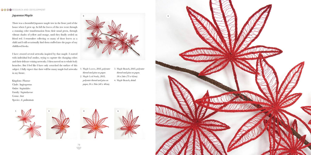 Organic Embroidery - Meredith Woolnough