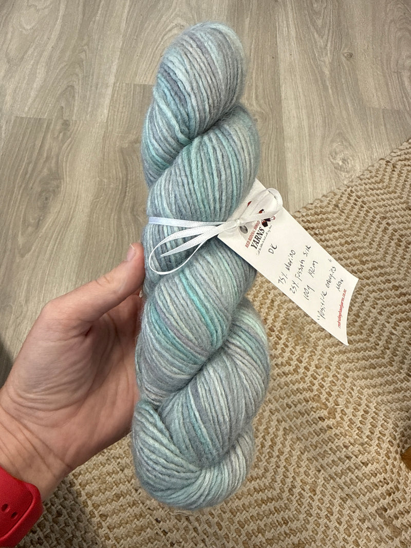 Re-Loved: Red Riding Hood Yarn Merino/Silk DK Singles” Positive Energies"
