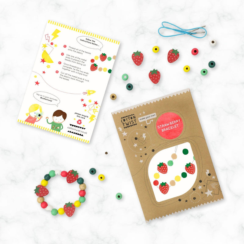Cotton Twist - Make Your Own Strawberry Bracelet