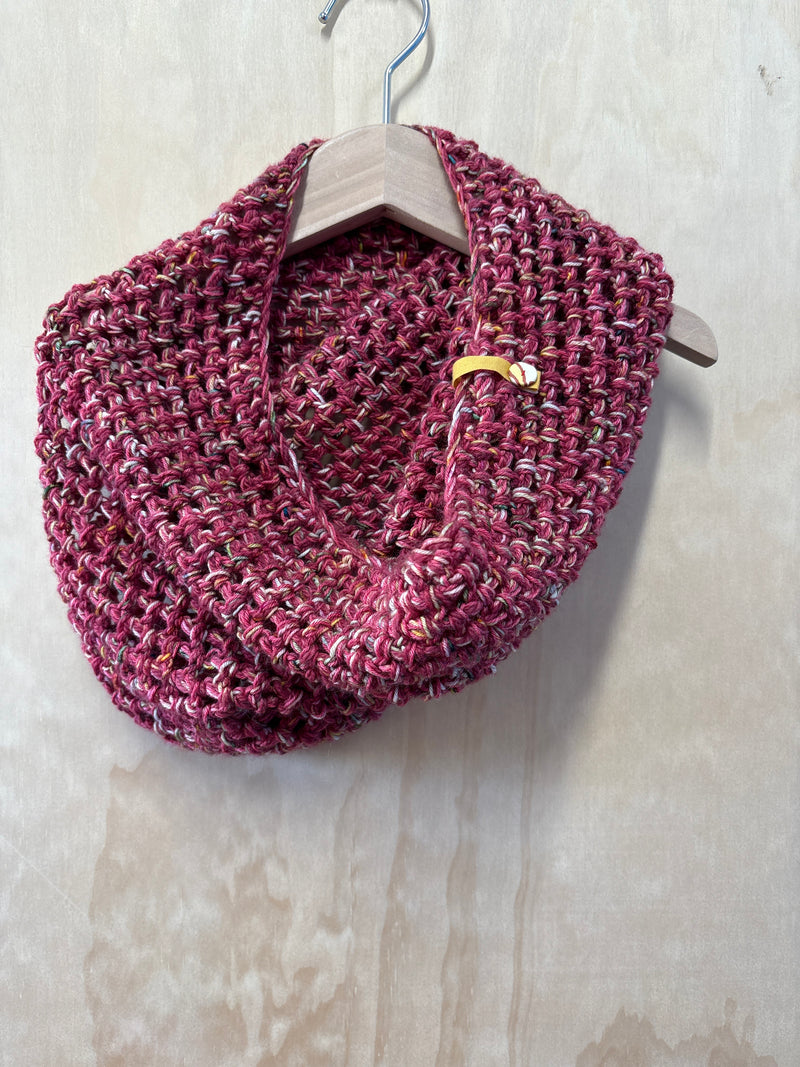 Sage Goods snood - pink multi