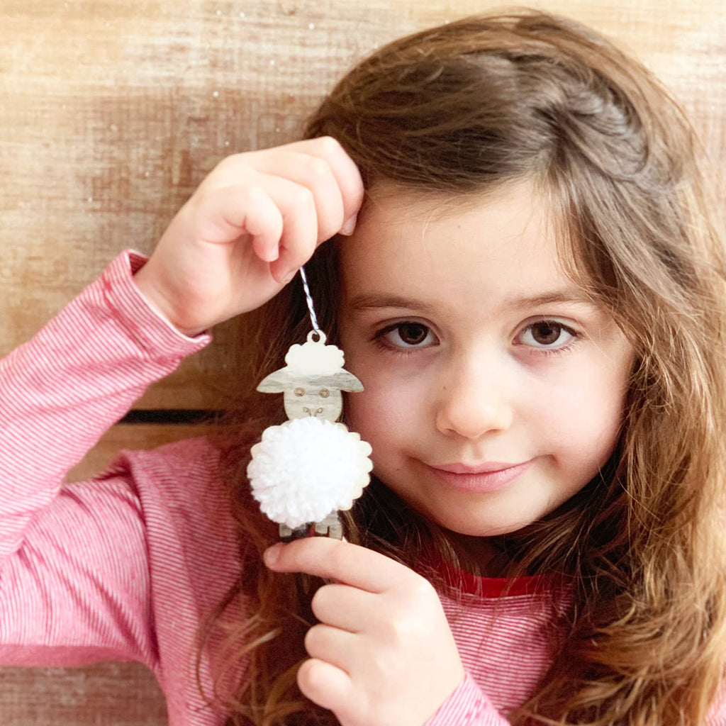 Cotton Twist - Make Your Own Pom Pom Lamb Gift Kit