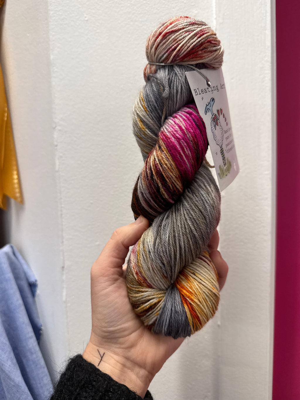 Re-loved: Bleating Art Left Ventricle Sock: KAN 2018