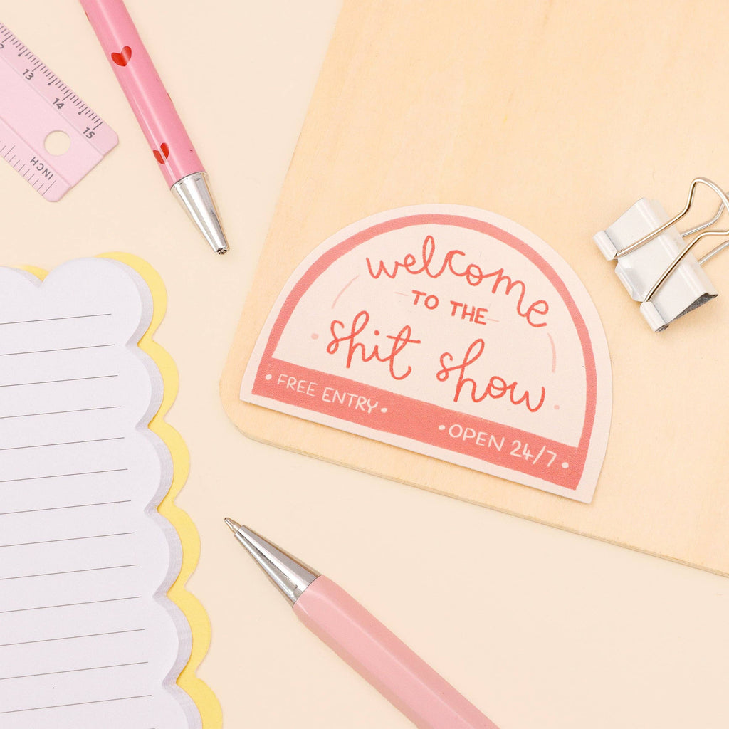 Oh, Laura Vinyl sticker - sh*t show