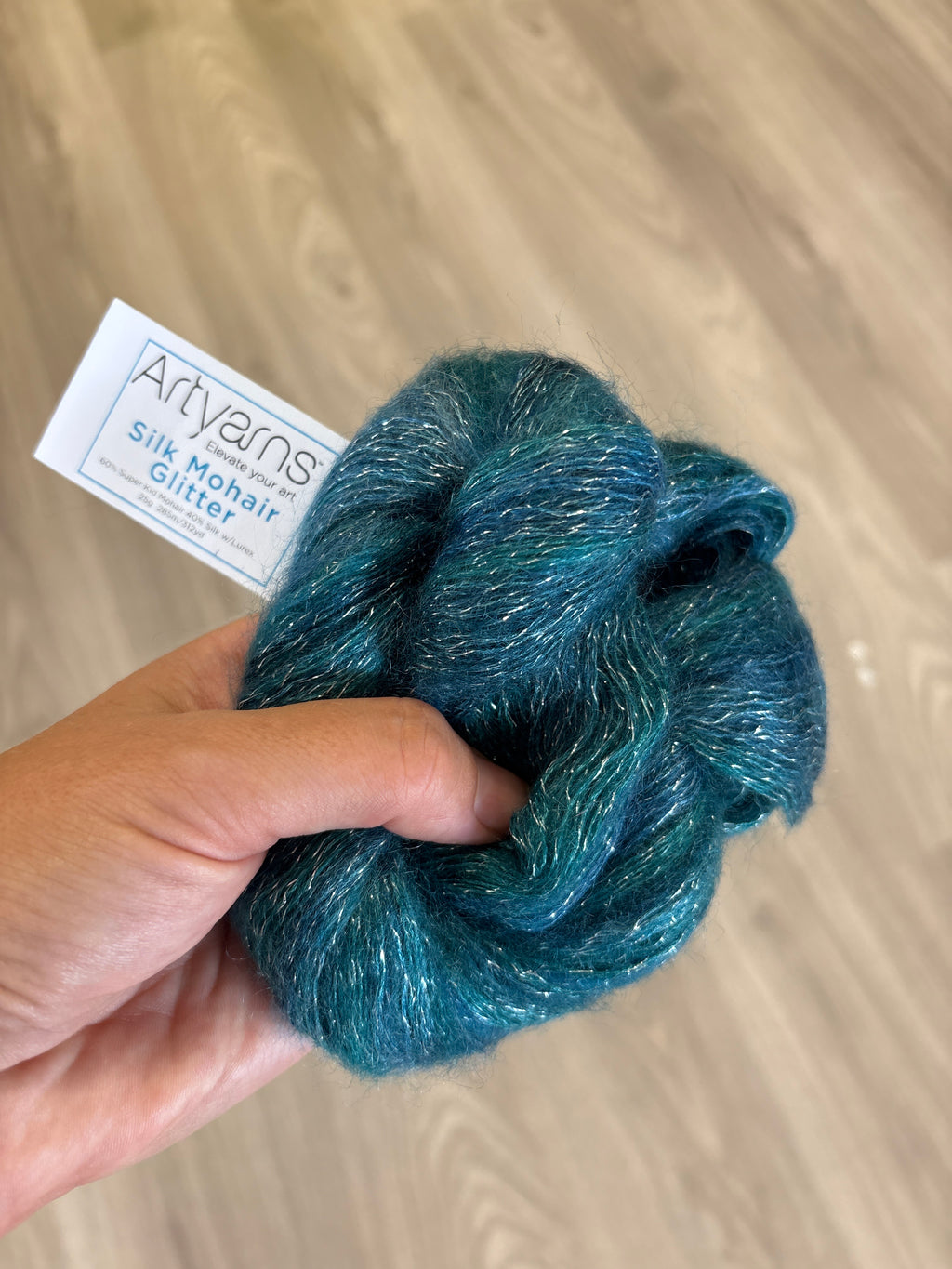 Re-Loved- Art Yarns Silk Mohair Glitter