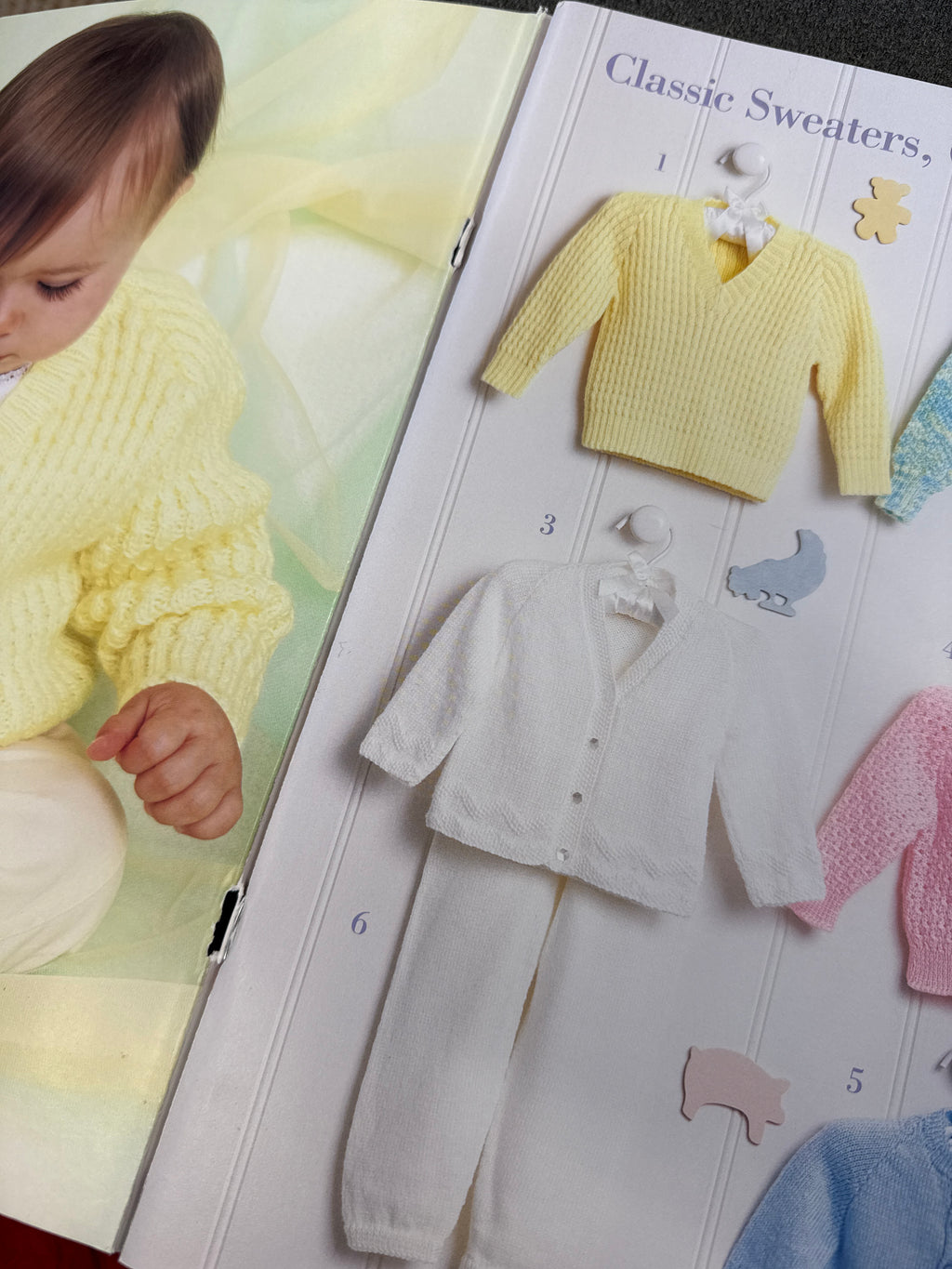 Reloved: Patons Book 5000 Big Baby 3 & 4 ply