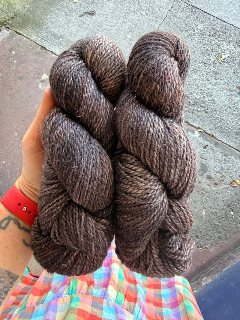 Re-Loved: Worsted Merino/Linen "Stranded"