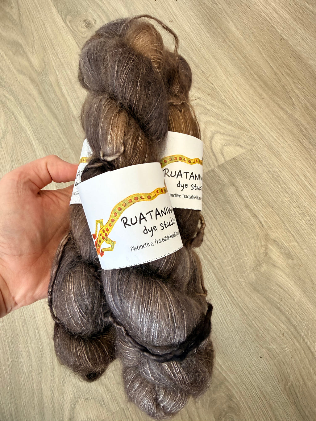 Ruataniwha 2ply Silk Mohair "Redox"