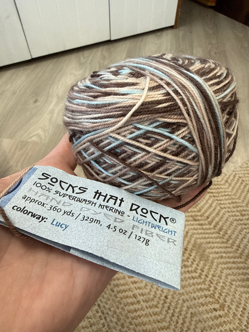 Re-Loved: Socks that Rock 4 ply sock: Lucy