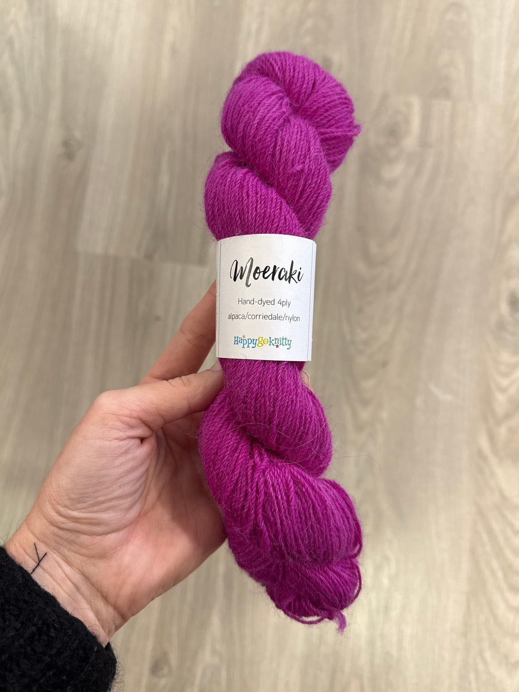 Re-loved: Happy Go Knitty Moeraki: Magenta Melody