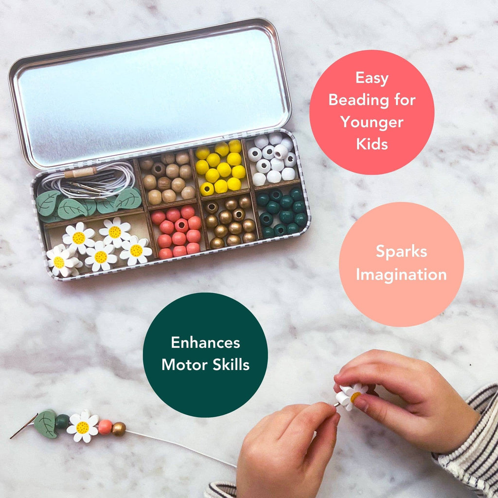 Cotton Twist - Daisy Bracelet Bead Kit