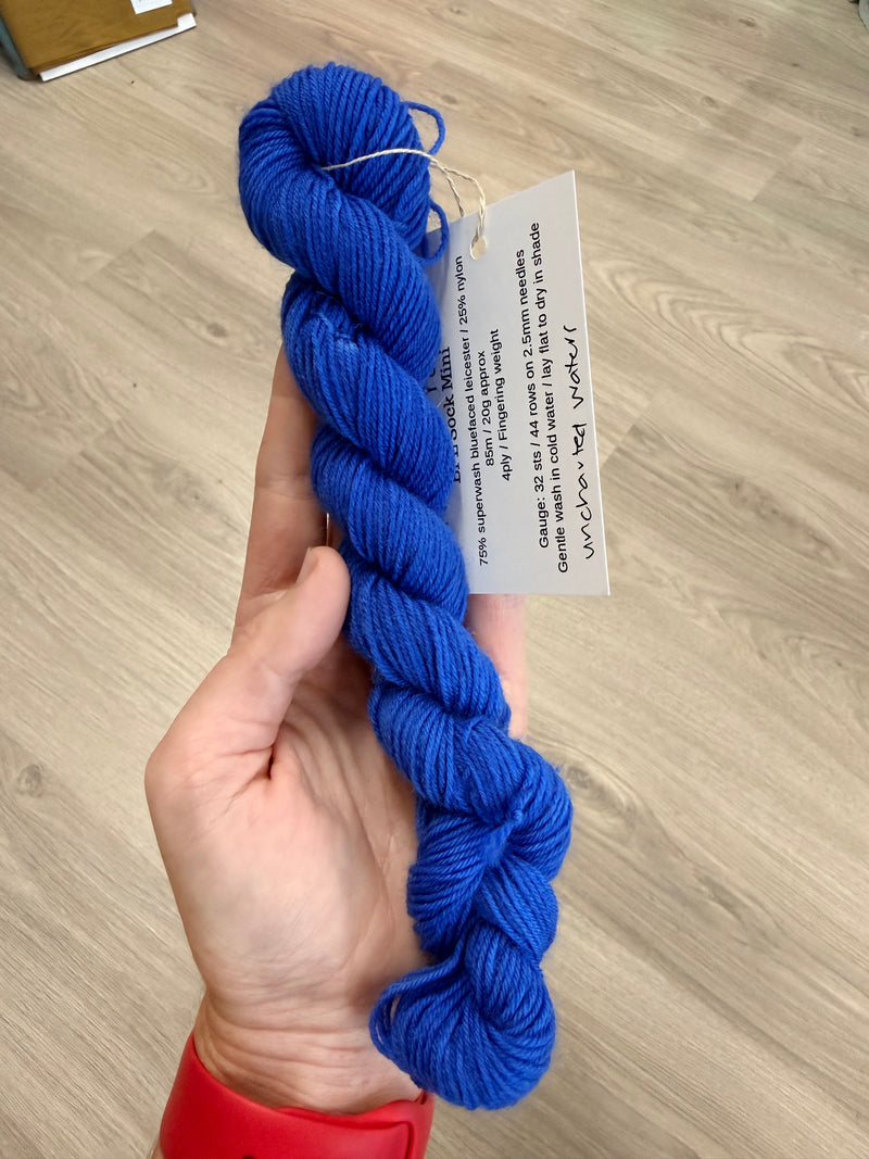 Knitsch BFL Sock Mini - Uncharted Waters