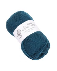Ashford Merino 4ply - Peacock