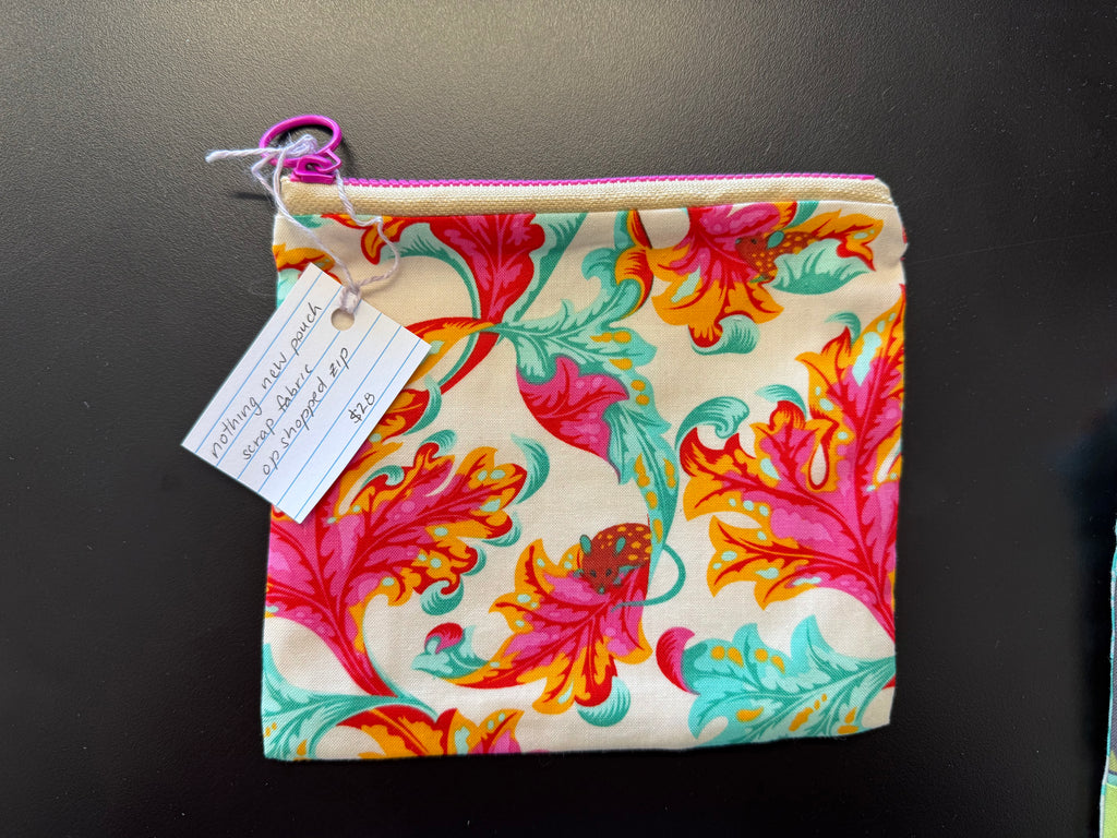 Nothing New Zip Pouch - Red Bee (small)