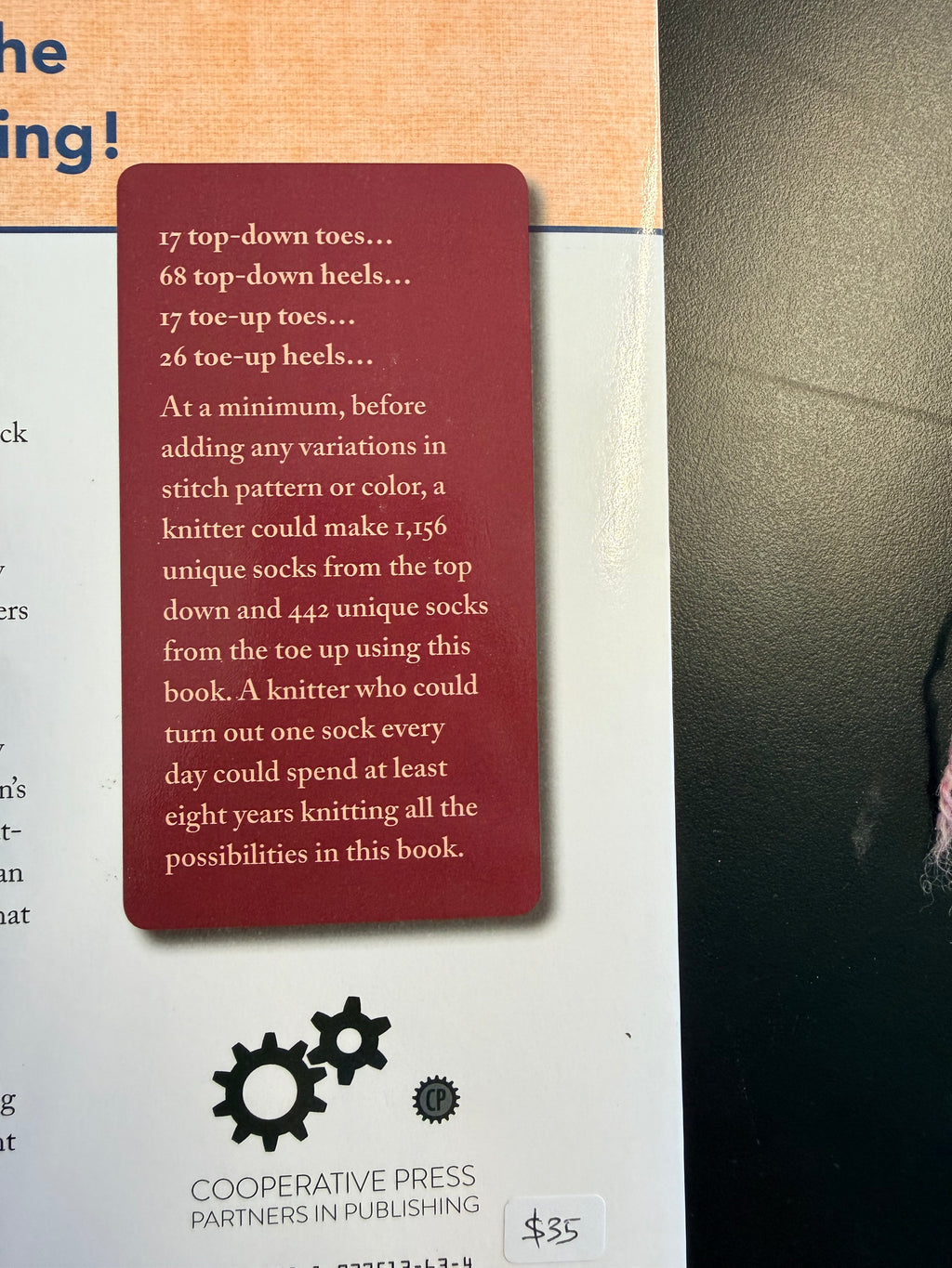 Reloved - Sock Architecture: Heels, toes & techniques for knitting awesome socks