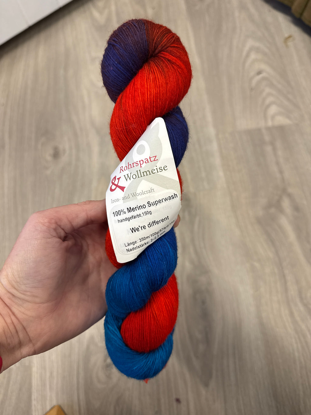 Reloved: Wollmeise Merino Superwash - We're Different