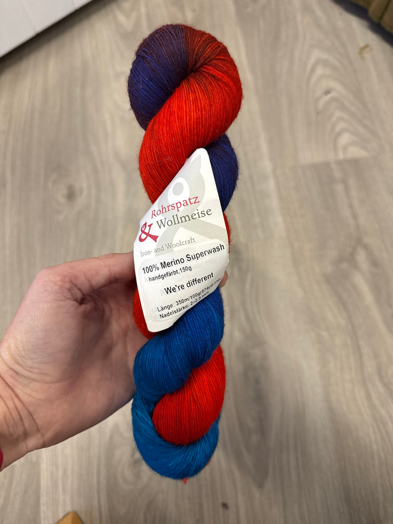 Reloved: Wollmeise Merino Superwash - We're Different