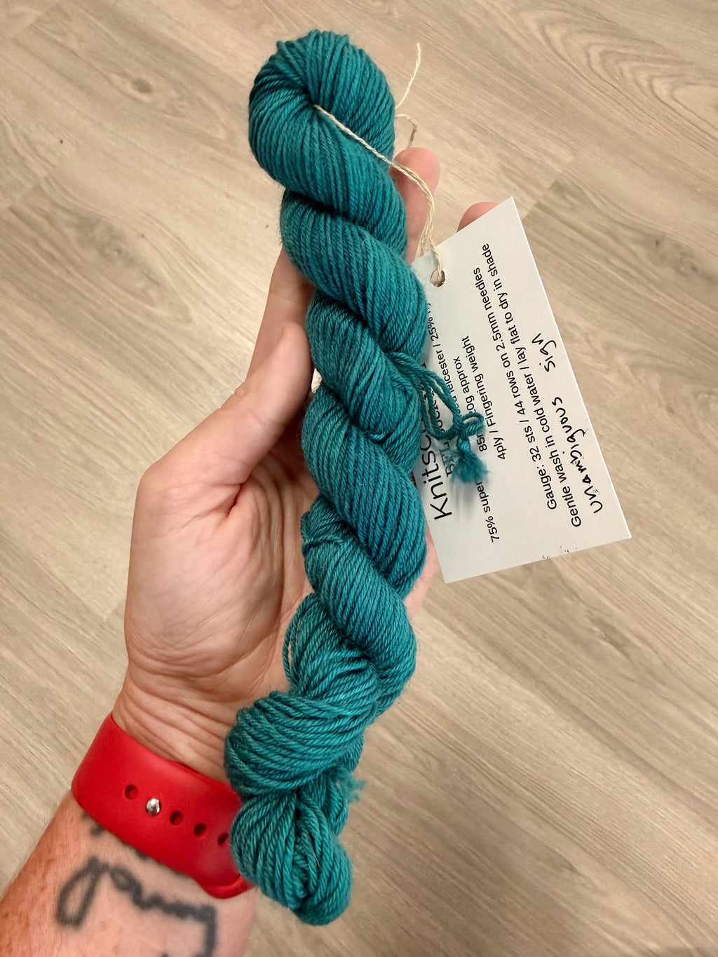 Knitsch BFL Sock Mini - Unambiguous Sign