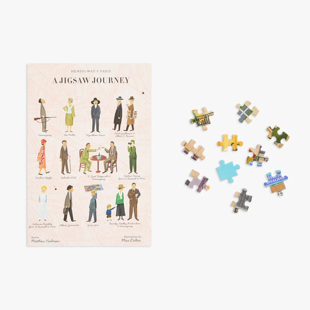 Hachette - Hemingway's Paris 1,000 Piece Puzzle