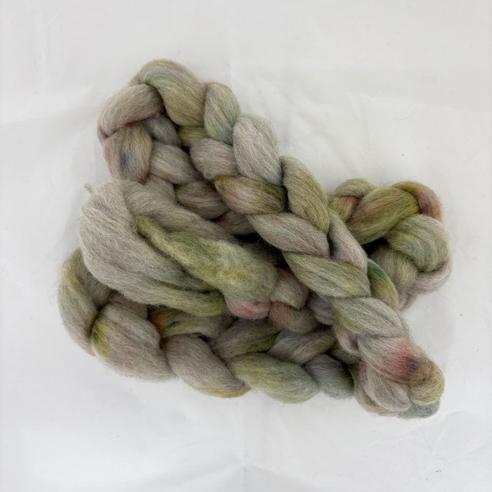 Knitsch hand-dyed fibre - Subtle succulent