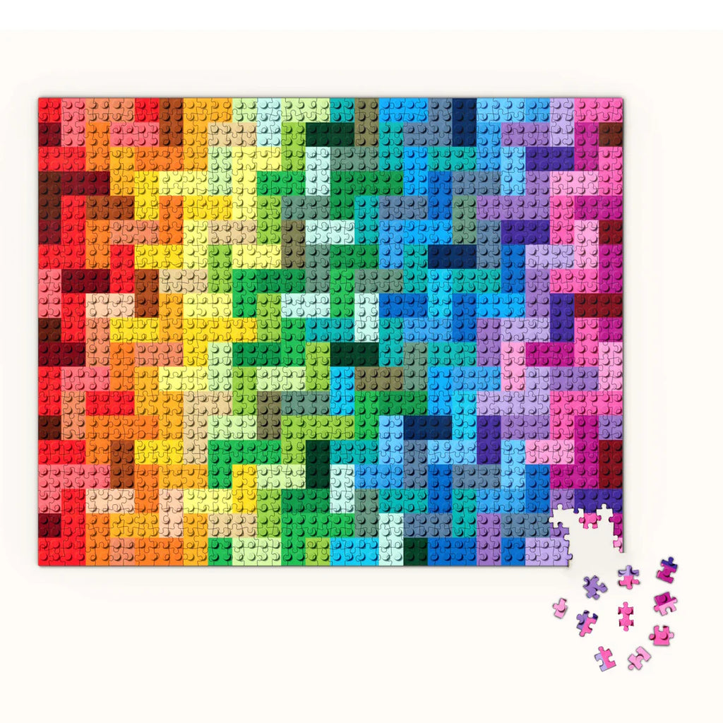 Lego - Rainbow Bricks 1,000 pc Puzzle