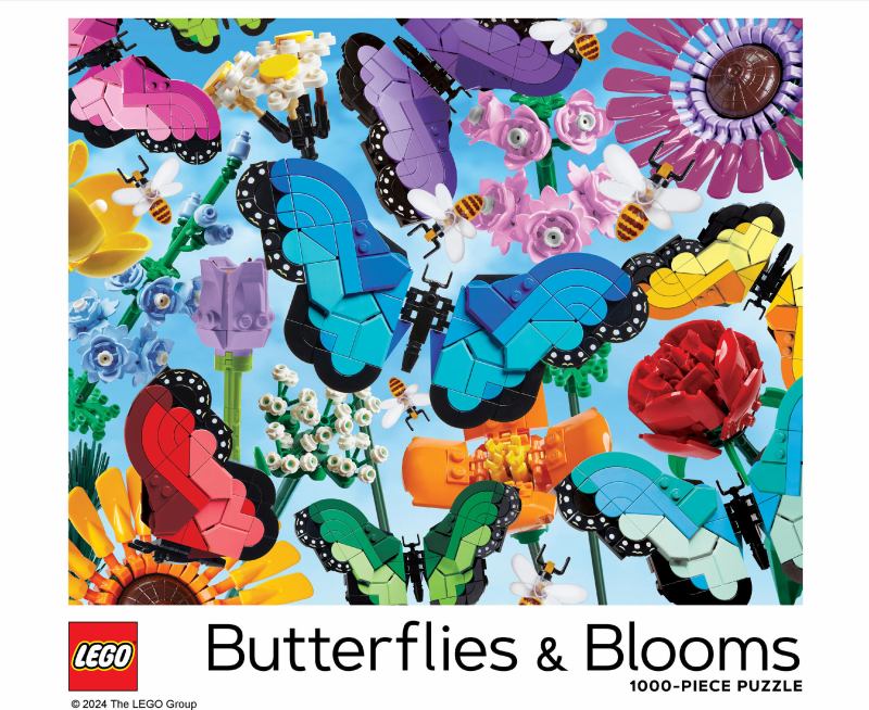 Lego - Butterflies and Blooms 1,000 pc Puzzle