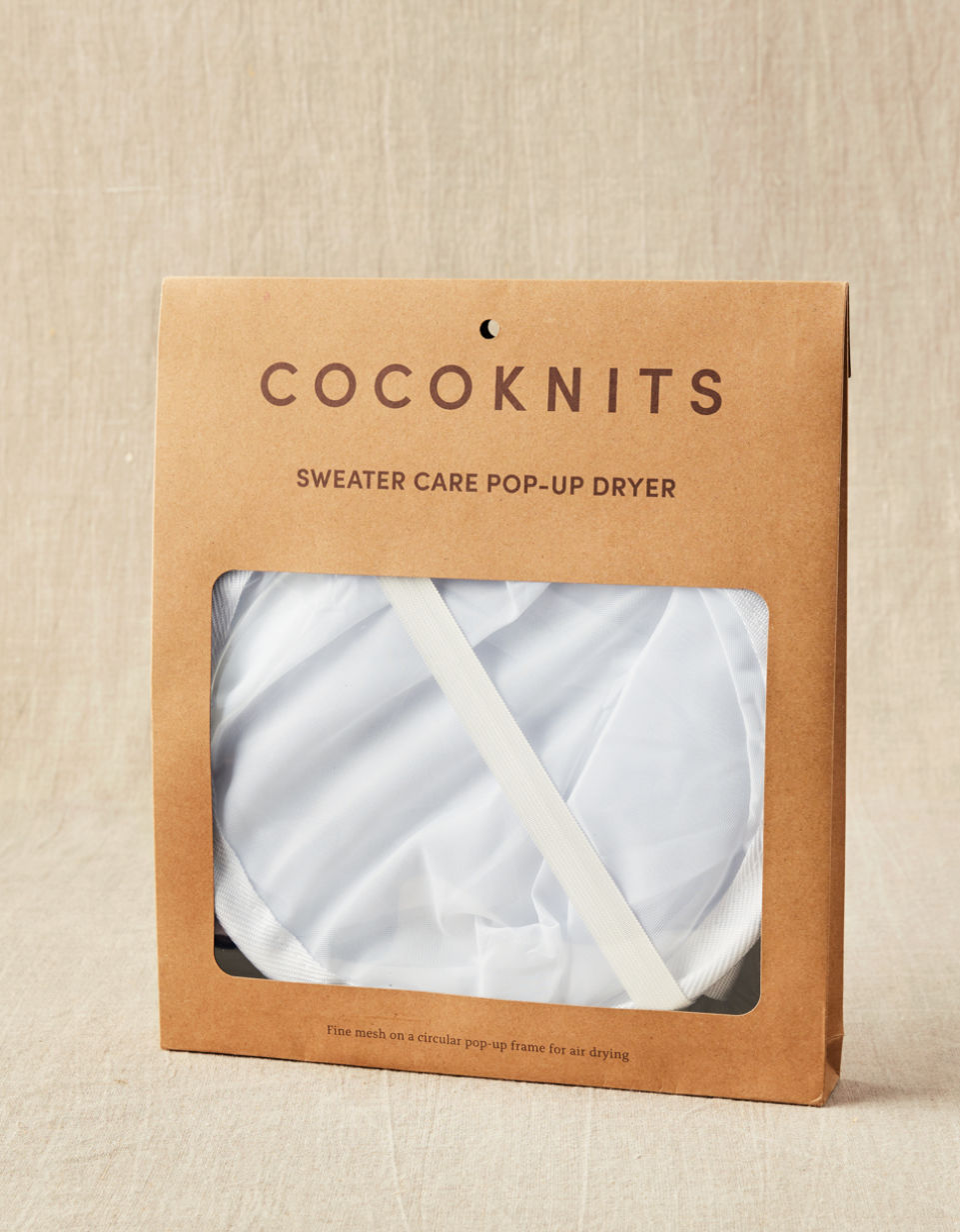 Coco Knits Leather Sweater Care Pop-Up Dryer