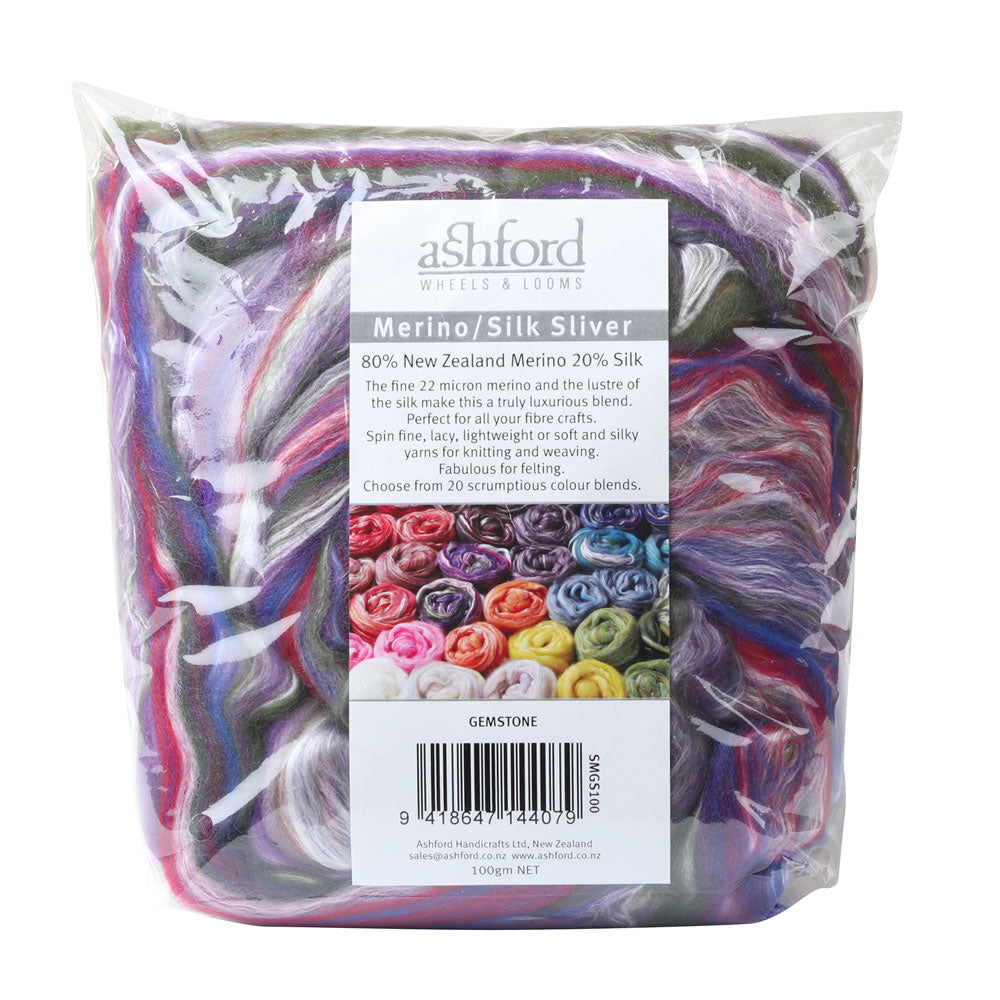 Ashford Merino/Silk Silver