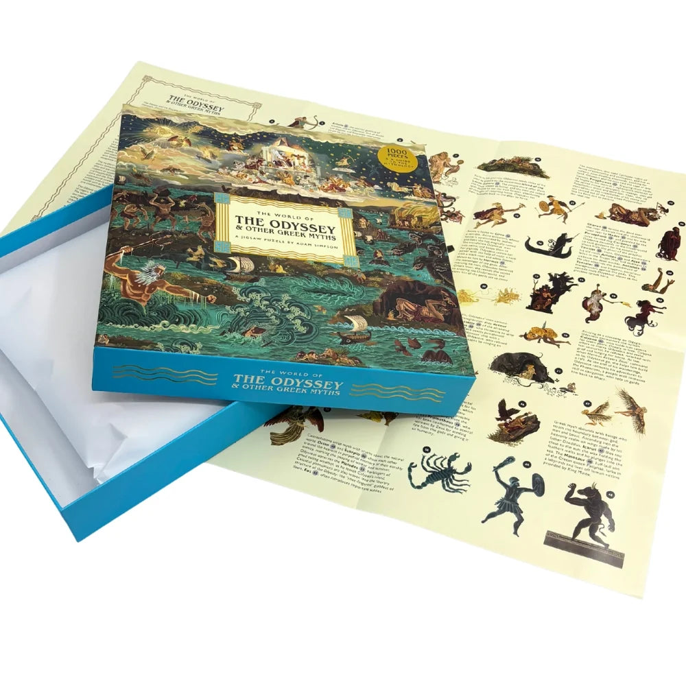 Hachette - The World of The Odyssey & Other Greek Myths 1,000 Piece Puzzle