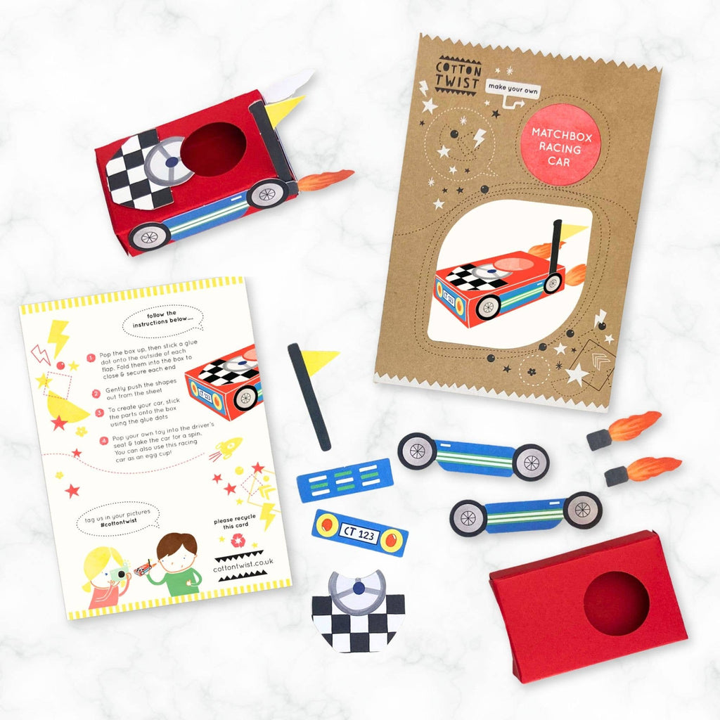 Cotton Twist - Make Your Own Matchbox Racing Car