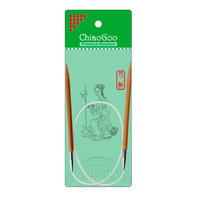 Chiaogoo Premium Bamboo Circular Needles