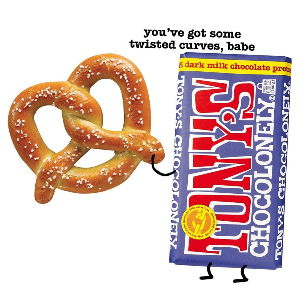 Tony's Chocolonely - Dark Milk Pretzel Toffee 180g