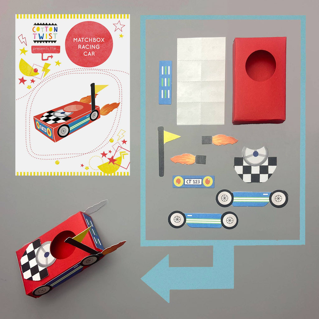 Cotton Twist - Make Your Own Matchbox Racing Car