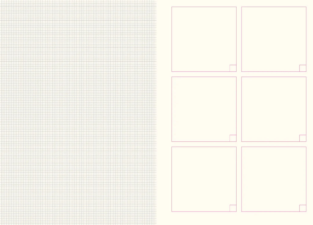 Grids & Guides - A Notebook for Visual Thinkers (Pink)