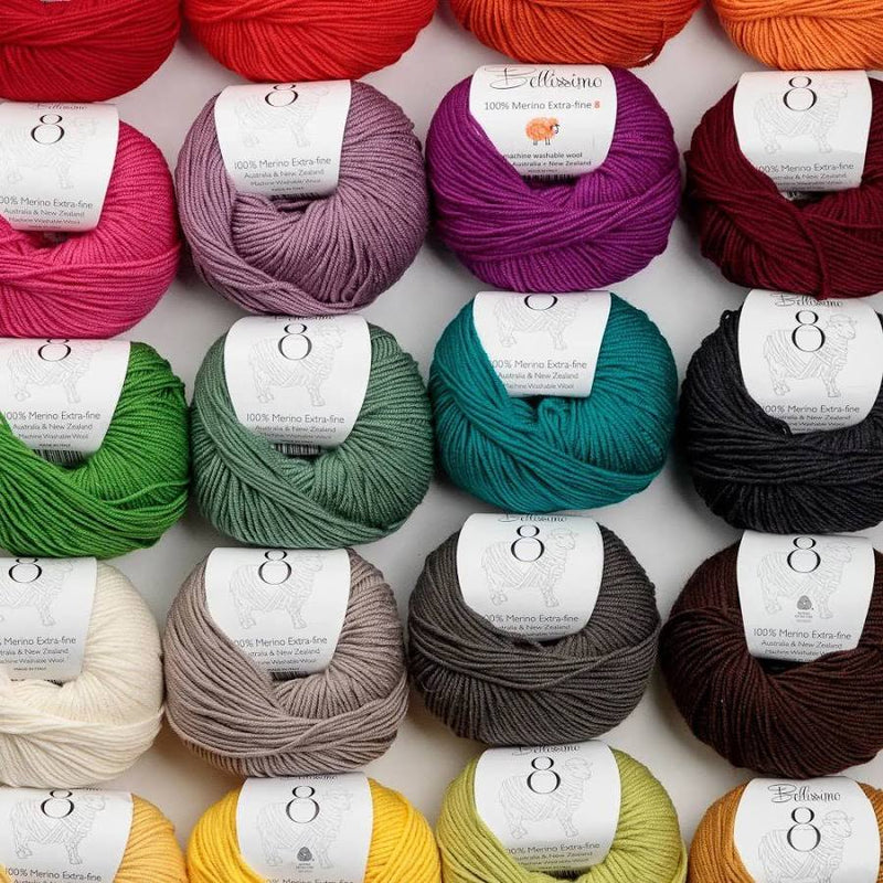 Re-loved: Bellissimo Merino Extra Fine 8-ply
