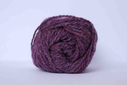 Jamieson & Smith 2ply jumper weight - 133 mauve heather