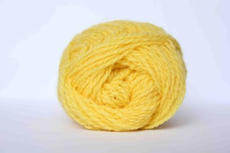 Jamieson & Smith 2ply jumper weight - 23 Bright yellow