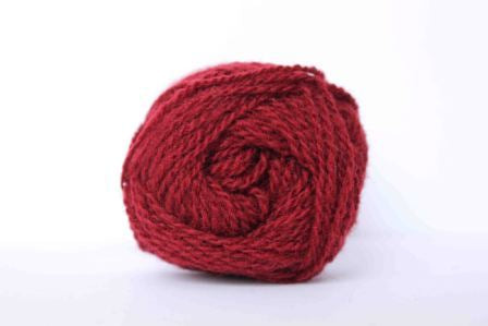 Jamieson & Smith 2ply jumper weight - 9113 red