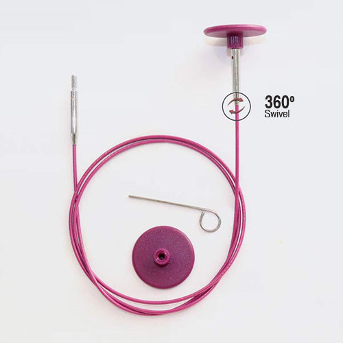 Knit Pro 360 degree Swivel Cable